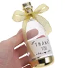 Geschenkverpackung kleine Champagnerflaschen mit Bögen Plastikparty bevorzugt Süßkastenbehälter für Hochzeitsbrautbabyathbarn Geburtstag