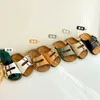 Versione coreana di sandali in sughero per bambini per l'estate 2023 Nuove pannelli a una parola Speache per ragazzi e ragazze Boliang Ken H240513