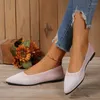 Scarpe casual da donna e versatile putra sola a bocca aperta.