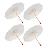 Guarda-chuvas 4 pcs em branco-ilado guarda-chuva inacabado de óleo para pichações de chuva diy criança criança