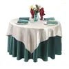 Table Cloth El Tablecloths Pure Color Round More Upscale Double Box_Jes3228