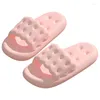 Slippers 2024 Summer Beach diapositives Femmes salle de bain intérieure douce Eva House Light House Planchez couples Pétuflas de Mujer