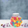 Butelki do przechowywania świąteczne cukierki jar impreza smakołyki do butelek w kształcie piłki w kształcie kulki