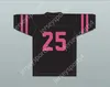 Custom Any Name Mens Youth / Kids Miley Cyrus 25 Tailgate Party Black Football Jersey Top cousé S-6XL