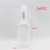 200 ml x30 leer klare quadratische Plastik -Parfüm -Sprühflaschen, transparente kosmetische Verpackung, kosmetisches Make -up -Seting -Sprühflaschen GQJUP