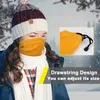 Fashion Face Masks Neck Gaiter Sports d'hiver Bandana Half Masque Randonnée Bike Training Ski Board Isolation Cover Scarf Q240510