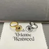 Designer Westwoods OVNI avec un créneau à anneau diamant conception de bracelet Saturne de style punk personnalisé
