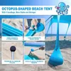 Zelte und Schutzhütten Strandzelt Sonnenschatten Lycra Baldachin Ultraleichte UP50 UV Tragbare Familie
