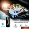 Bluetooth Car Kit New Transmitter Receiver Wireless Adapter 3.5mm O Stereo Aux for Music Hands Headset Drop Dreviry Aut Automobiles M ot4va