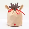 Sack Reindeer Candy Popular Santa Kids Bag Christmas Colorful Gift Wrapping Bags S s