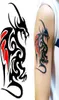 Autocollant de tatouage temporaire imperméable du corps 1056 cm Cool Man Dragon Tattoo Tottem Water Transfer High Quality 3175230