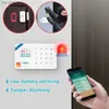 Alarmsysteme Kerui W181 Tuya Sicherheitsschutz Alarmsystem Wohnbewegungssensor Anwendung Intelligente GSM WiFi Einbrecher Alarmsystem WX