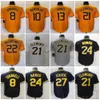 Barry Bonds City Connect Jersey Willie Stargell Roberto Clemente Kent Tekulve Baseball Jerseys