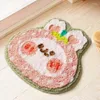 Carpets Tufted Bathroom Mat Soft Fluffy Cartoon Rug Kids Bedroom Carpet Door Floor Anti Slip Pad Aesthetic Home Warm Decor