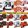 Vin #79 Carter Hart Reverse Retro hockey jersey #14 Sean Couturier #13 Kevin Hayes Ivan Provorov Ryan Ellis Eric Lindros Bobby Clarke Konec