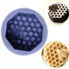 Baking Moulds DIY Silicone Bee Honeycomb Fondant Mold Soap Cake Chocolate Pastry Mould Random