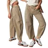 Kobiety workowate Mid Rise Dżinsy Harajuku szeroka noga luźna chłopak dżinsowy spisane spodnie w stylu lufy dżinsy y2k streetwear 240511