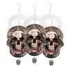 Decorative Figurines 6Pcs Sublimation Wind Spinner Blanks 3D Spinners Hanging For Outdoor Garden Decoration C-8 Inch