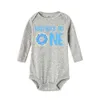 Rompers baby bodysuit lange mouwen meisje en jongen jumpsuit baby feest jumpsuitl2405