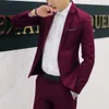 Костюма для костюма Mens Mens Formanal Casual Cotton Blends Business Blazer Outwear Легкая стильная подходящая подходящая 240507