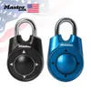 Master keyless Lock Portable Combinatie Directioneel wachtwoord Hangslot Gym School Health Club Security Locker Deur Lock Black 240422