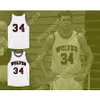 Custom qualsiasi nome Qualsiasi squadra Billy Dunn 34 Wolves High School Basketball Jersey All Cucited Dimensioni S-6XL di alta qualità