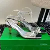 Zomer dames sandalen schoenen sculpturale metaal stiletto hakken naakt goud zilver wit zwart open teen teen hoge hakken sexy dame wandelen