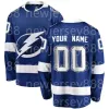 Maglie di hockey Lightnings Men Women Youth Steven Stamkos Nikita Kucherov Andrei Vasilevskiy Victor Hedman Brayden Point Brandon Hagel Anthony Duclair Erik Cernak