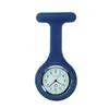Silicone Nurse Pocket Watch Fashion Pin Christmas Gift Quartz horloges 15 kleuren