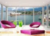 Fonds d'écran Fond d'écran 3D personnalisés belles vues de balcon sur le Sydney Opera House PO pour la chambre