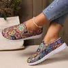 Casual Shoes Summer Women's Sports Colorful Canvas Fashion Vulcanized Flat Ladies Loafers Women Platform Zapatos