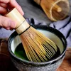 Ensembles de voiles de thé Matcha Blender Bamboo Green Tea Chasen Brush Tool Cérémonie Japonais Accessoires