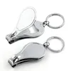 Party Favor 2st Multi-Function Portable Bottle Opener med Key Ring Home Carbon Steel Nail Clipper Manicure Tools