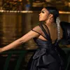 2021 plus storlek arabisk aso ebi svart sexig mantel prom klänningar pärlstav stilig satin kväll formell parti andra mottagnings klänningar zj206 312e