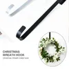 Hooks Christmas voordeur haak 38 cm nagelvrij metalen ornament Long Halloween enkele decoratieve slingershanger