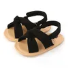 Citgeett Summer 018m Baby Girl Shoes Flats Sandals Sandals Soft Sole Antislip First Walker 240509