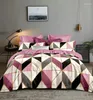 Conjuntos de ropa de cama Jane Spinning King Dórcete Set Geometry Geometry Comforter de alta calidad