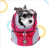 Carrier per cani 3 taglie per animali domestici per cani zaino fuori spalla a doppia spalla set da viaggio esterno portatile