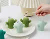 5Pcs Candles Cactus Shape Scented Candles Soy Wax Aromatic Candles for Home Decoration House Ins Photo Props Home Decorative Candles