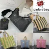 Pda tissage sac de design femmes designer hommes sacs d'épaupe crossbody pavan à glissière dame luxe luxe