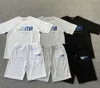 T-shirts pour hommes Tapstar Blanc Blue serviette à manches courtes Shorts à manches courtes printemps d'été Streetwear T-shirt Mouvement courant 1165ess
