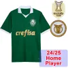 24 25 SE Palmeiras Player Version Mens Soccer Jerseys Dudu Ze Rafael Rony Breno Lopes R. Veiga Piquerez Home Away Football Formance