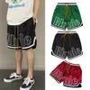 Projektant Rhude Shorts Summer Fashion Beach Men High Quality Street Wear Red Blue Black Purple Pants Mens S M L XL 01