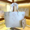 Sacs de créateurs en cuir authentiques blanc sacs pratiques sac à main imprimé sac fourre-tout pour femmes en cuir