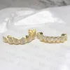 Hip Hop Jewelry 10K Gold Lab Grown Diamond Full Iced Out Personlig sed för Teeth Lab Grown Diamond Grillz