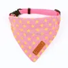 Hondenkleding 120 PCS/Lot Puppy Neckerchief verstelbare huisdier kattenhals bandana kraag sjaal accessoires