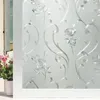 Window Stickers Electrostatic Plant Flower Glass Sticker Bathroom Bedroom Anti Peep Light Away Opaque Frosted Film