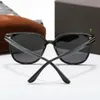 Occhiali da sole designer di lusso per donna maschi casual occhiali da sole da donna retrò rotonda 1: 1 occhiali per lenti polarizza