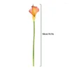 Decorative Flowers 50cm Artificial Calla Lily DIY Wedding Home Restaurant Decoration Arrangement Real Touch Fake Flower High Quality Po