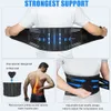 TCARE Sports Works Back Brace Lower Back Doule Relief avec un tampon lombaire amovible - Braces lombaires de gym unisexe pour sciatique scoliose 240509